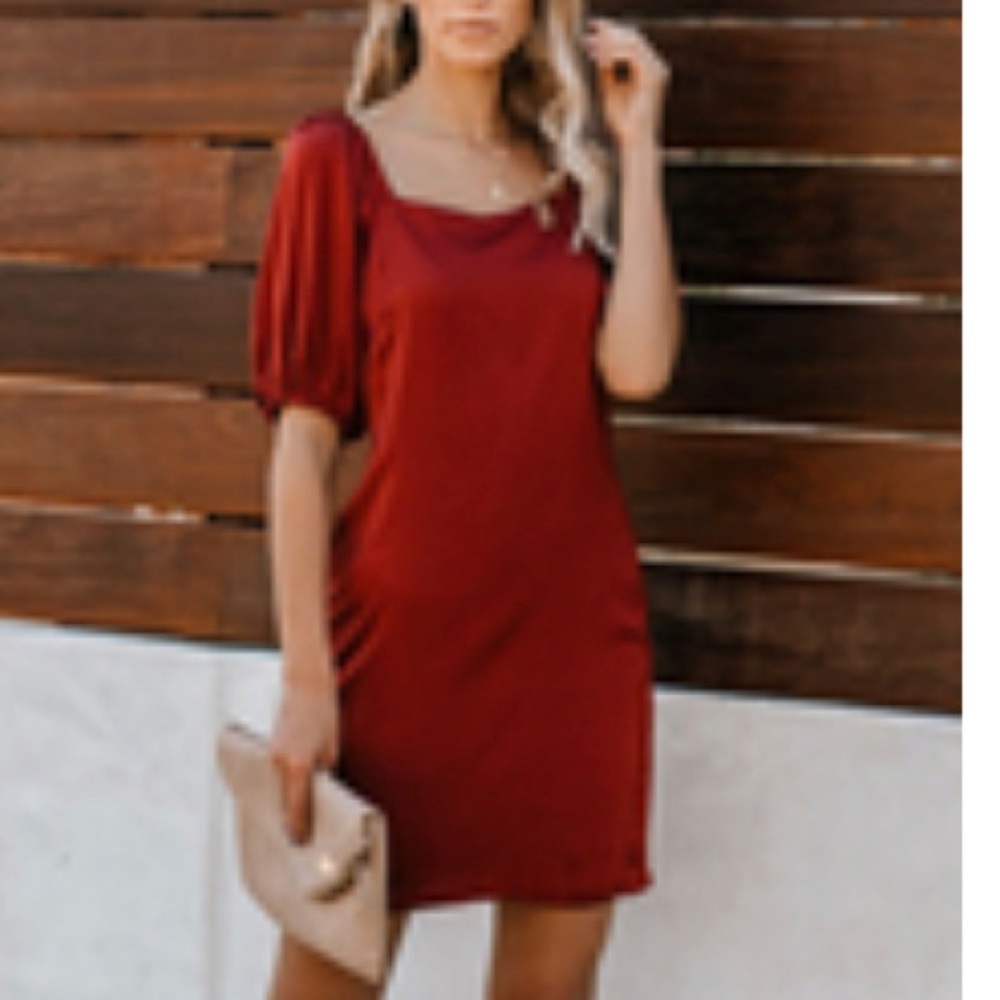 Johnny Becca red dress